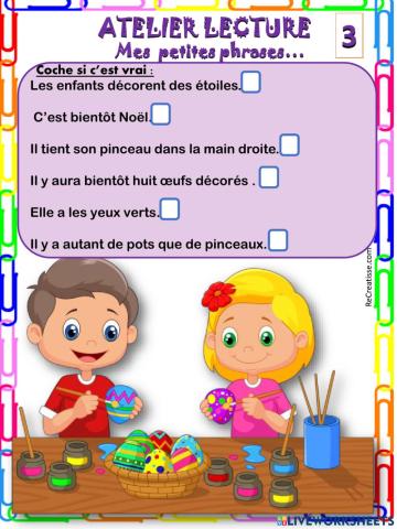 Mes petites phrases 3