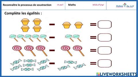 Maths soustraction