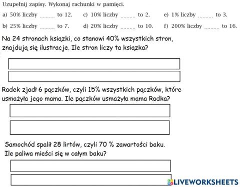 Procenty cz.3