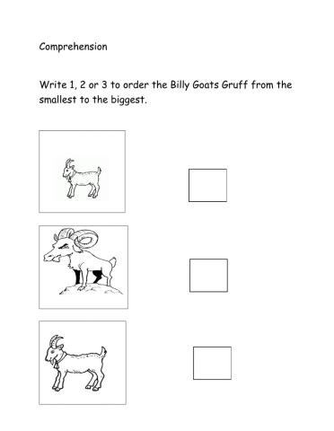 Comprehension - Sequencing