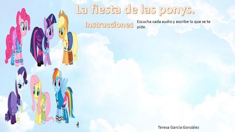 La fiesta de las ponys.