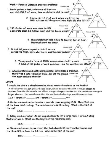 PS-12-Calculating Work and IMA