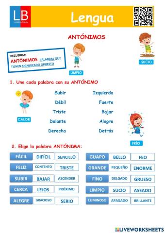 Antónimos