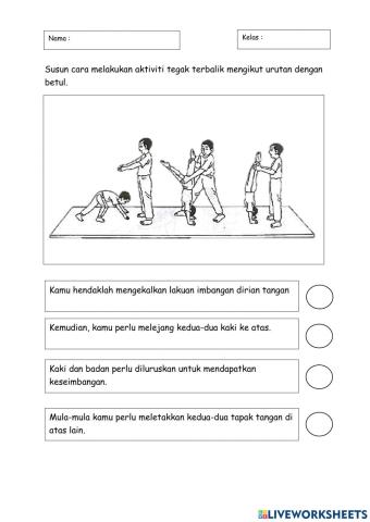 Tegak Terbalik-Dirian Tangan