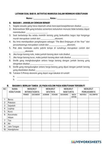 Latihan soal bab 3