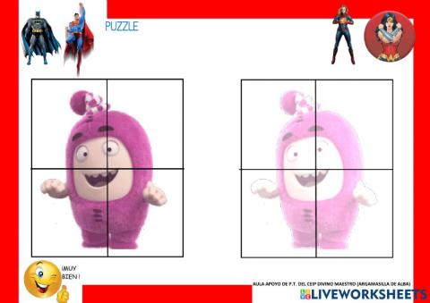 Puzzle ODDBODS 0