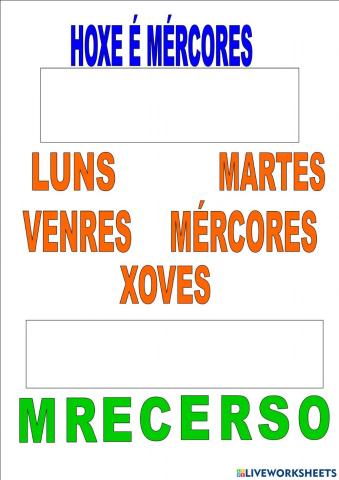 Mércores