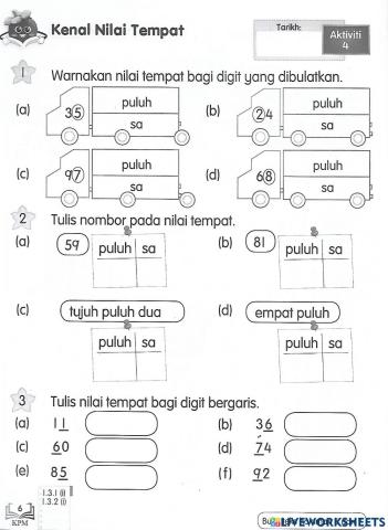 Nilai tempat