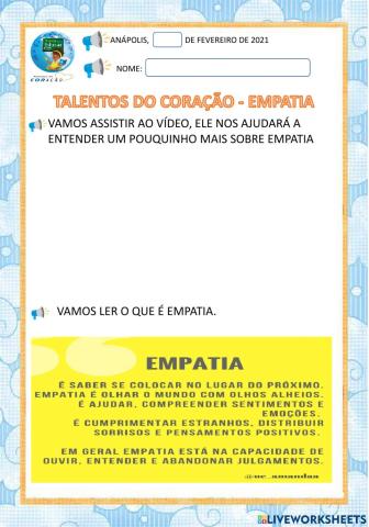 Atividade 12 - empatia