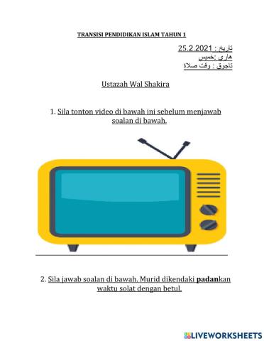 Waktu solat