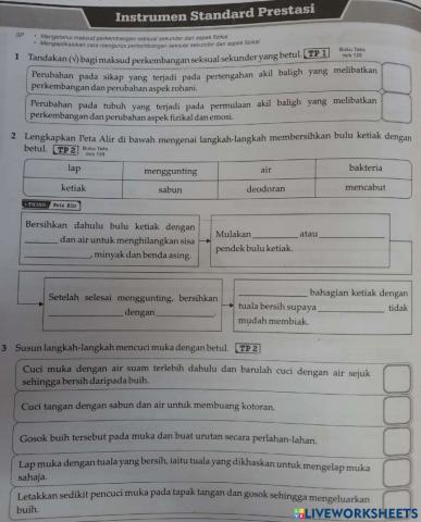 Kesihatan diri dan reproduktif