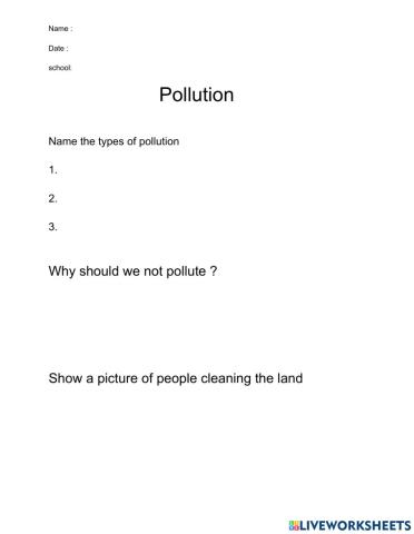 Pollution