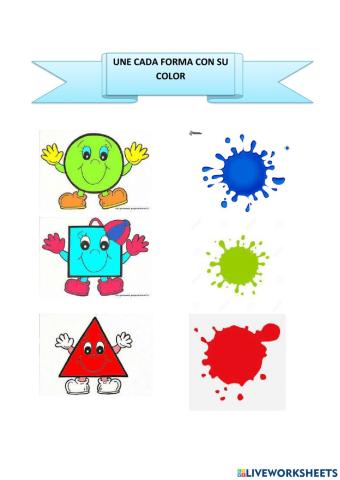 Formas geométricas y colores