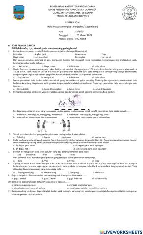 UTS TINGKAT IX Sem. 2