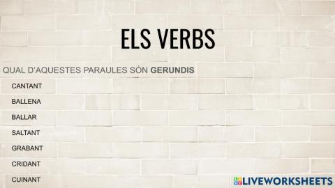 Els verbs