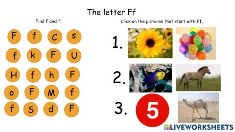 The Letter Ff