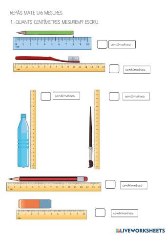 Matemàtiques U.6.Mesures