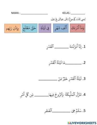 Surah al-qadr