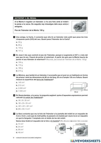 Competències Bàsiques Matemàtiques 2017