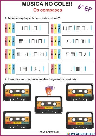 Os compases 6º Primaria