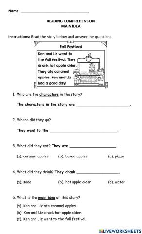 Comprehension Practice