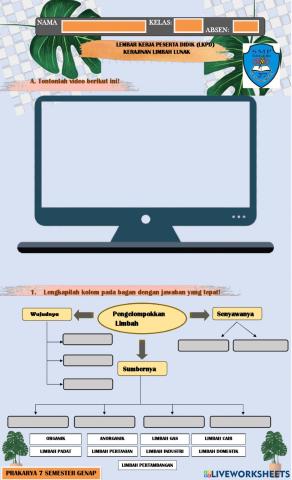 Kerajinan bahan limbah lunak