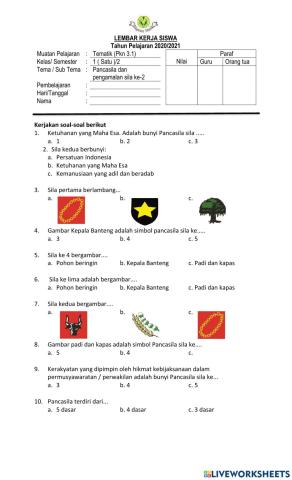 Pancasila dan pengamalan pancasila sila ke2