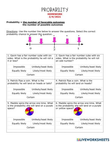 Probability Chances