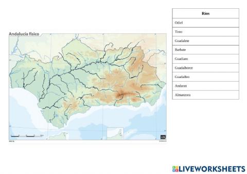 Andalucía - Ríos 1