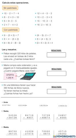 Repaso matemñaticas