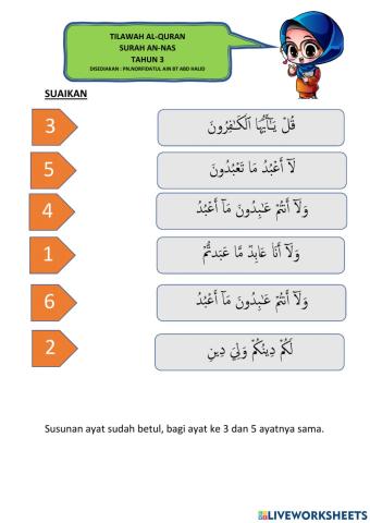 Surah al-kafirun