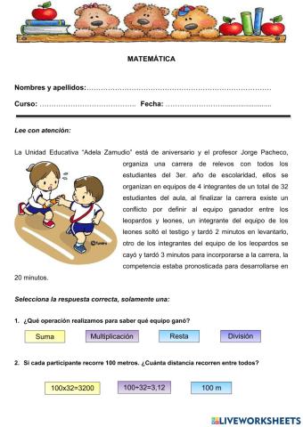 Evaluación diagnóstica