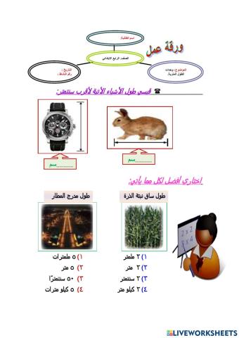 وحدات الطول المترية