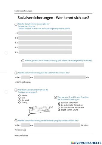 Sozialversicherungen (2)