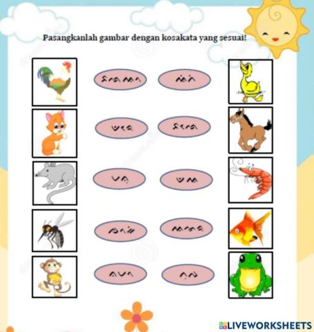 Worksheet Mulok: Olokolok