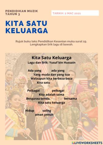 Kita Satu Keluarga