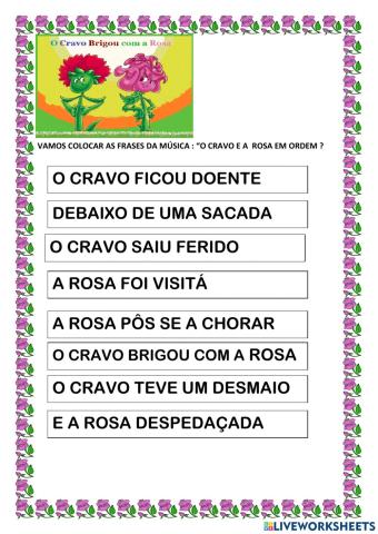 O cravo e a rosa