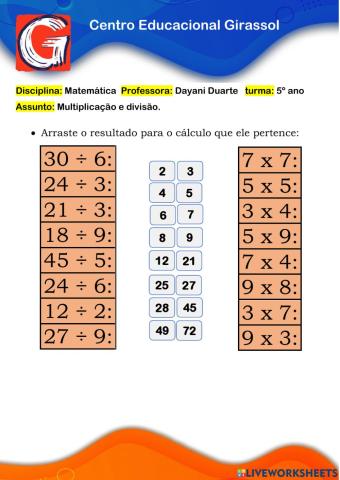 Atividade interativa