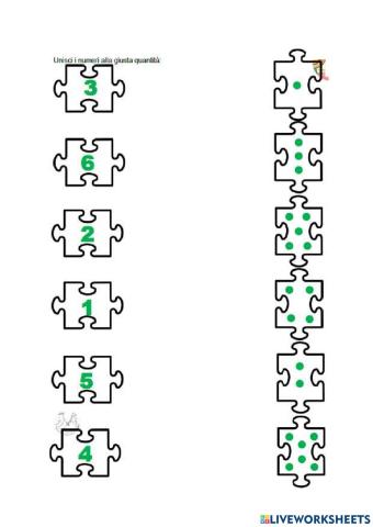 Unisci la quantità