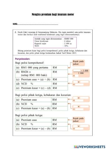 Insurans tingkatan 5 kssm