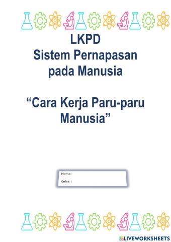 e-LKPD Cara Kerja Paru-paru