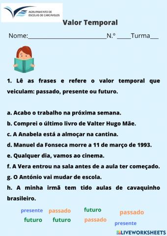 Exercícios de Semântica