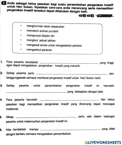 Unit 2 : Pergerakan Berirama