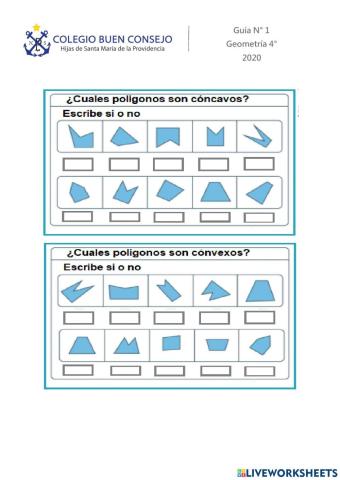 Polígonoa y clasificación