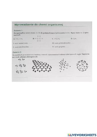 Wprowadzenie do chemii organicznej