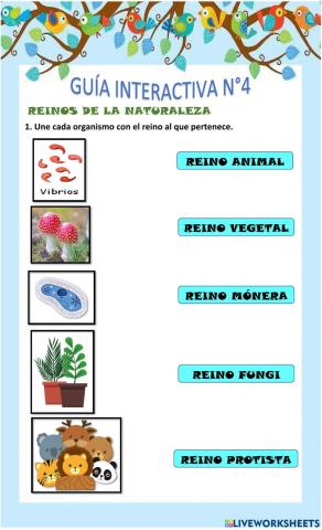 Reinos de la naturaleza