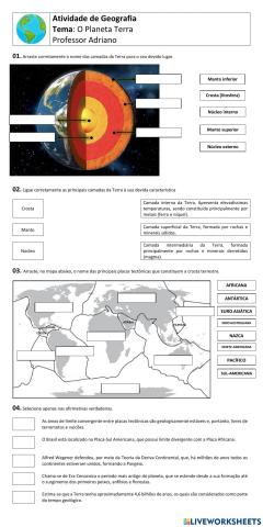 O Planeta Terra