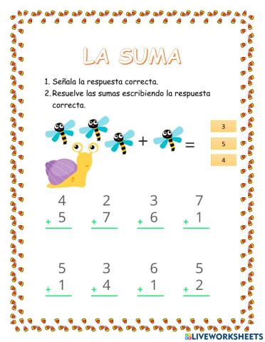 La suma