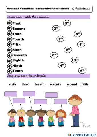 Ordinal numbers