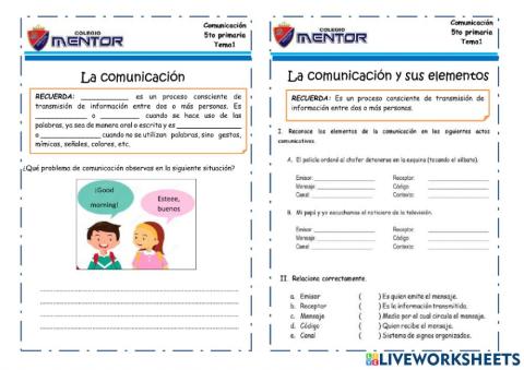 La comunicación